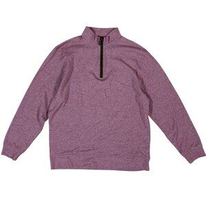 Horn Legend Red Quarter Zip Pullover Medium Golf Streetwear Country Clubcore
